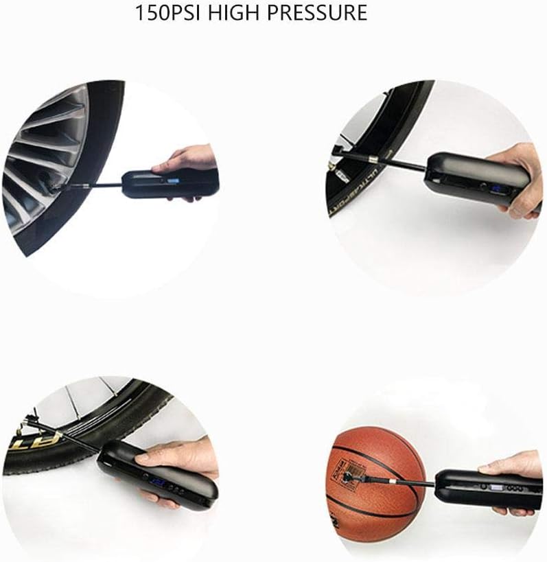 klarako Bicycle Lightweight air Pump, Bicycle Pump with Pressure Gauge, Bicycle Pressure air inflator - Image 2