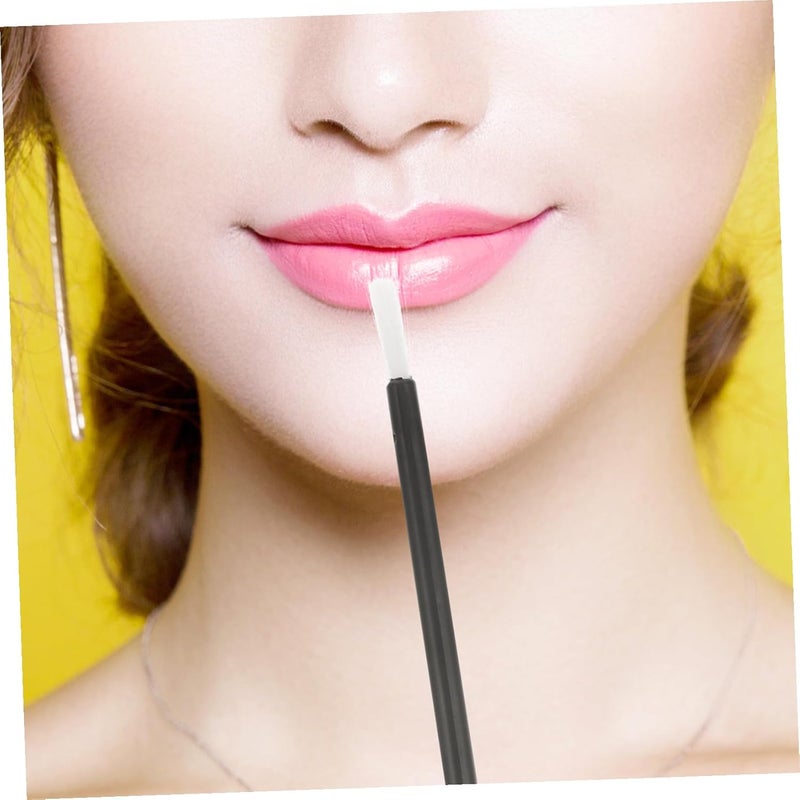 Disposable Lash and Lip Brush Set 100pcs, Black Fine-tip Eyeliner and Lip Gloss Applicators for Convenient Makeup and Lash Supplies, Professional Beauty Tool and Makeup Artists - Image 5