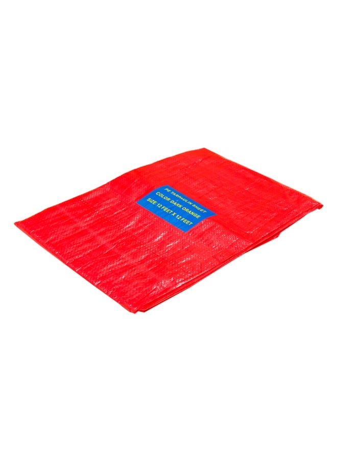 Homesmiths - Pvc Orange Tarpaulin 12 X 12 Foot - Image 1