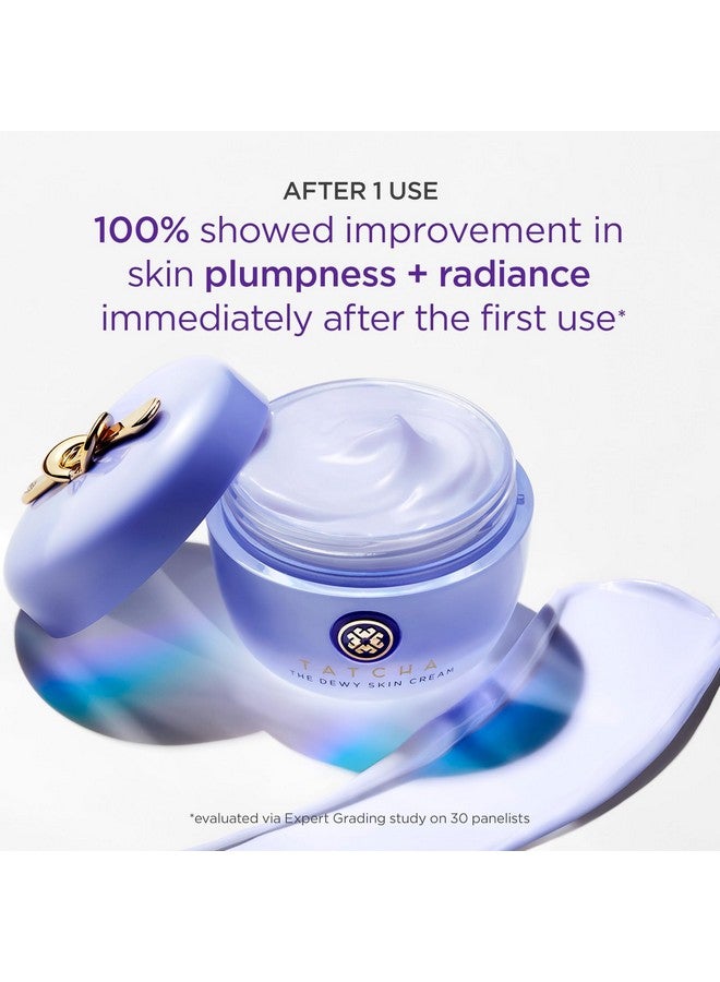 TATCHA The Dewy Skin Cream | Rich Face Cream To Hydrate, Plump And Protect Dry And Combo Skin | 10 Ml / 0.34 Oz - Image 1