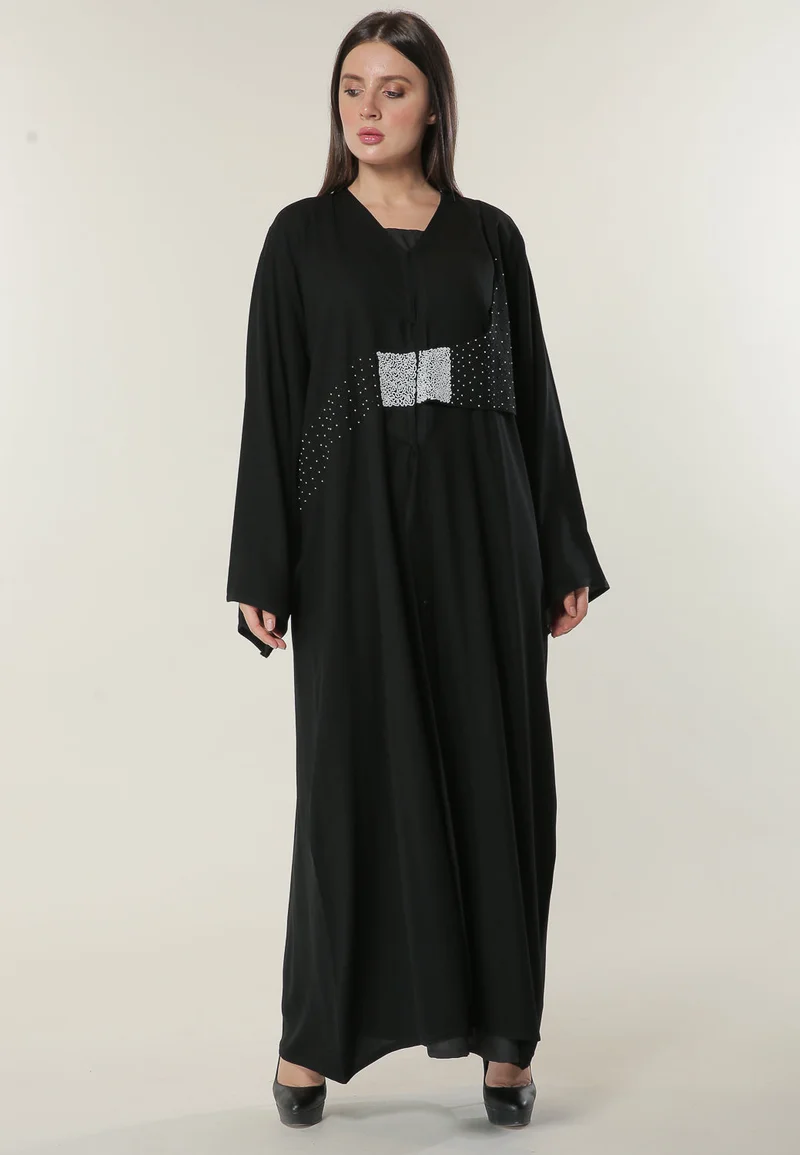 Moistreet Flared Sleeve Abaya