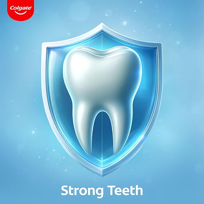 Colgate Cavity Protection Toothpaste 100ml fluoride toothpaste calcium formula gets in between teeth cavity protection freshens breath lovely mint taste - Image 2