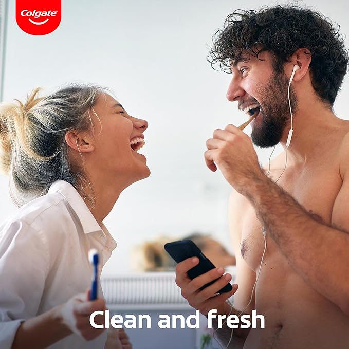 Colgate Cavity Protection Toothpaste 100ml fluoride toothpaste calcium formula gets in between teeth cavity protection freshens breath lovely mint taste - Image 3