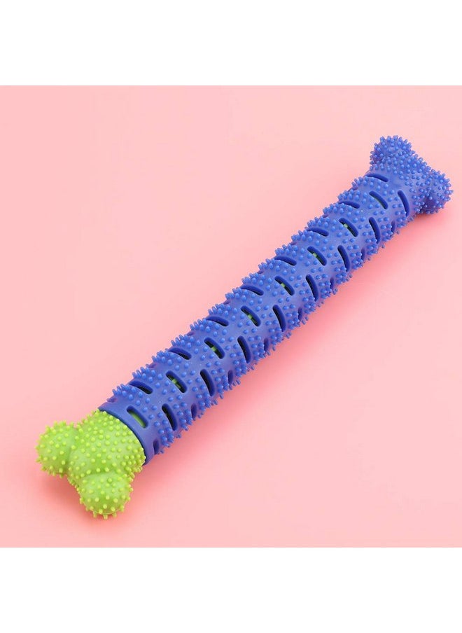 YOUTHINK - YOUTHINK Pet Dog Dog Teeth Grinding Stick, Silicone Blue Green Pet Molar Tooth cleansser Brushing Stick cleanssing Supplies Toothbrush Toy for Dogs - Image 1