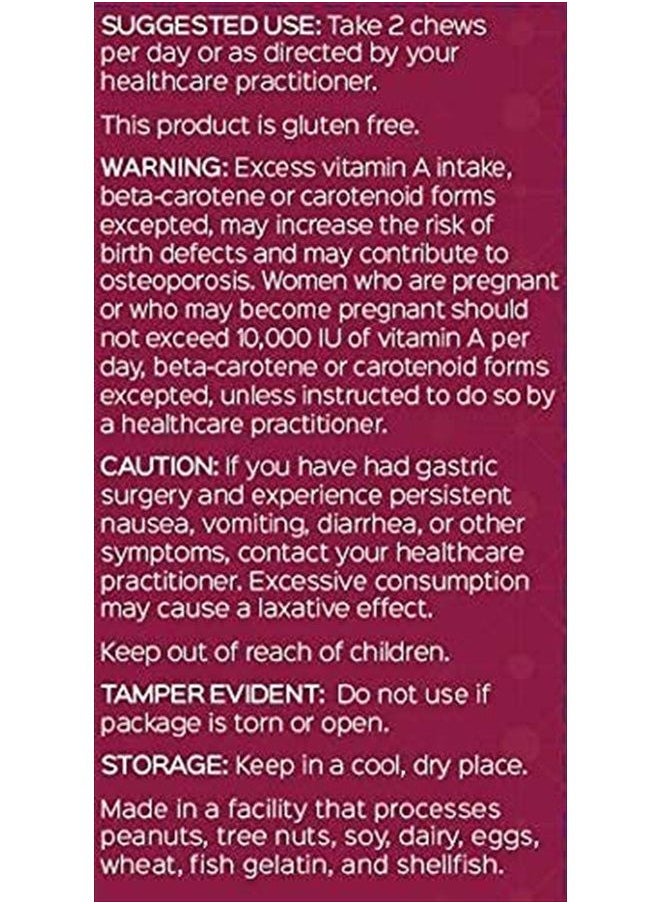 Bariatric Advantage - Multi Chewy Bite, Soft Chew Multivitamin for Bariatric Surgery Patients Including Gastric Bypass and Bariatric Sleeve - Strawberry Watermelon Flavor, 60 Count - Image 1