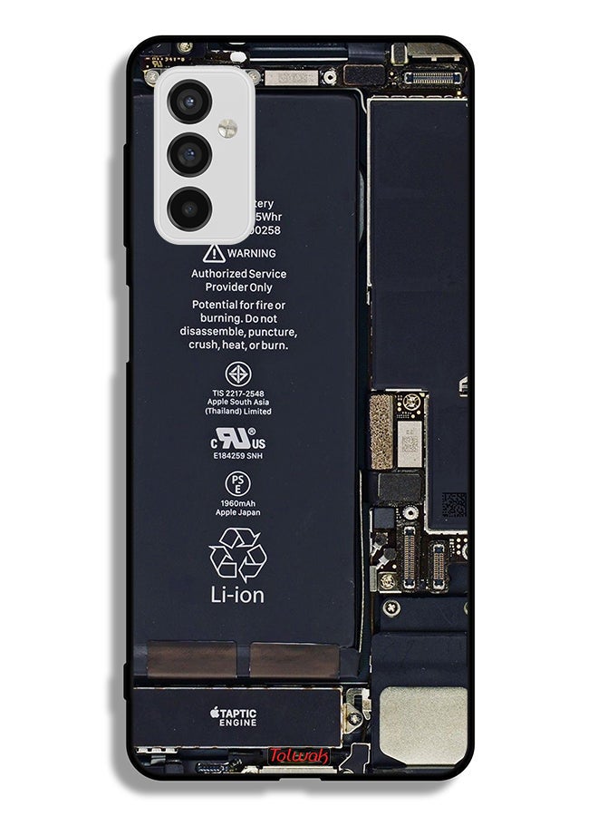 Tolwak غطاء حماية لهاتف سامسونج جالاكسي M52 5G بنمط دائرة كهربائية - Image 2