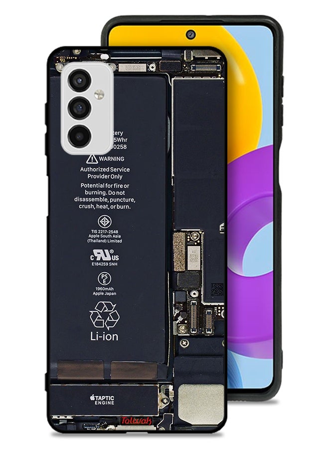 Tolwak غطاء حماية لهاتف سامسونج جالاكسي M52 5G بنمط دائرة كهربائية - Image 1