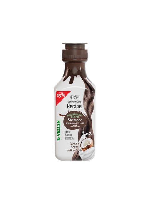 Recipe Nourishing Blend Shampoo Coconut Scent 350 Ml ( Special Offer 15 % )