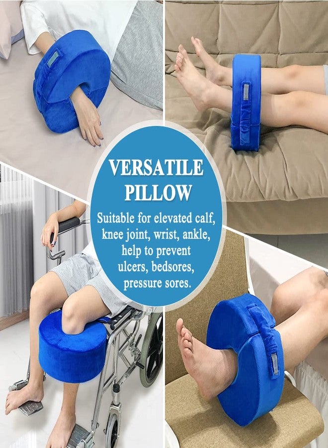Zelen Leg Elevation Pillow Foot Ankle Elevation Leg Support Pillow to Elevate Foot Wedge Pillow Post Surgery Leg Elevator Cushion Heel Protectors for Pressure Sores Ulcer Leg Rest Pillow - Large, 1 PCS - Image 2