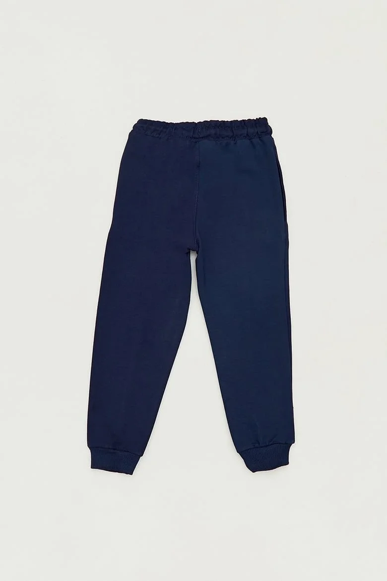 فولامودا Basic Girls' Sweatpants with Lace-Up Waist Button Detail