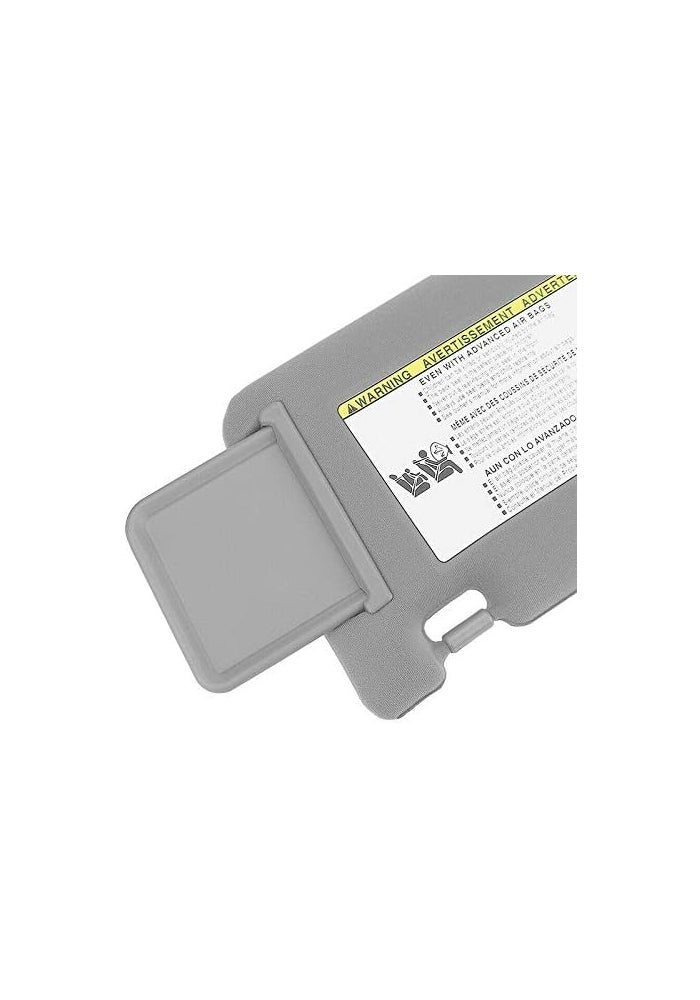 QASULER Gray Right Driver Side Sun Visor with Mirror for Toyota Tacoma - Image 3