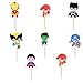Confetti 24pc Cartoon Superhero Cupcake Topper for Kids Birthday Party Cake Decoration Supplies Super Heroes Cupcake Toppers Cupcake ToppersSuper Heroes Party SuppliesSuperheroes Inspired - Image 3