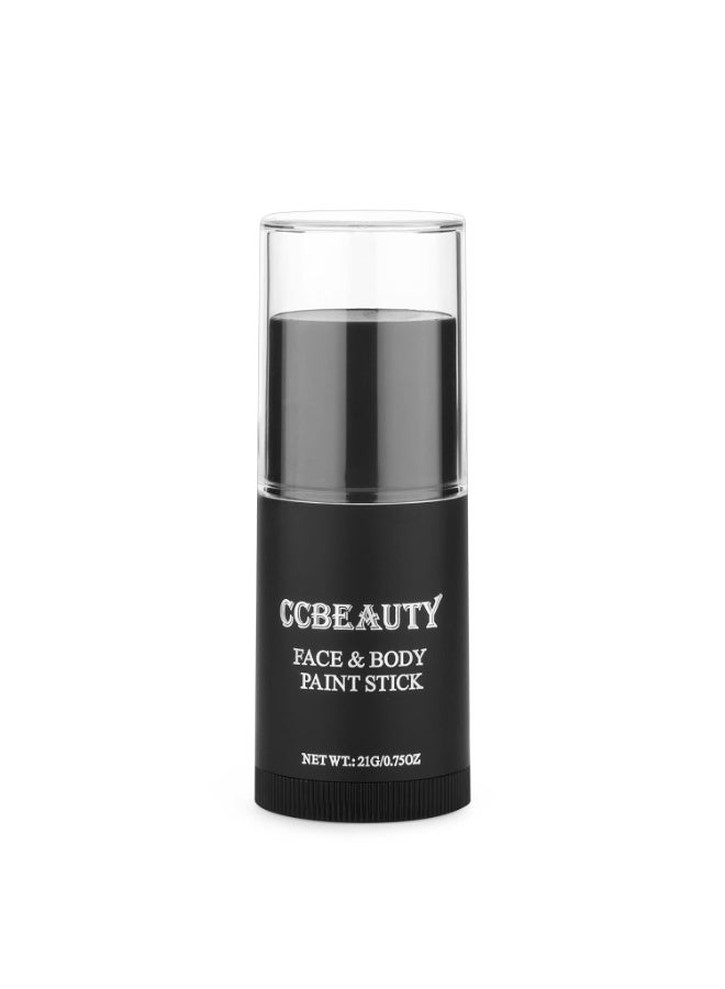 CCbeauty Orange Face Paint Stick,Face Painting Kit,Non Toxic SFX Makeup For Tiger Pumkin Ompa Lompa Halloween Costume Cosplay,Professional Body Paint,Full Coverage Painting Foundation + Makeup Sponge - Image 3