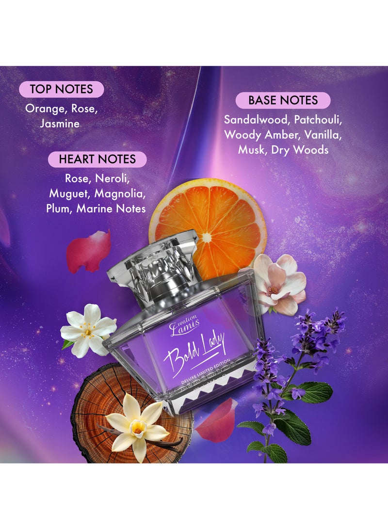 كرياشن لاميس عطر او دي بارفام بولد ليدي للنساء 100 مل - Image 3