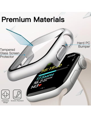 360° Full Protection Cover for Apple Watch Series 10 42mm - Silver - pzsku/Z97DB9ADF0FD52A8F173EZ/45/1748201613/9522e20b-bd36-482a-b787-fb555b3a69fd