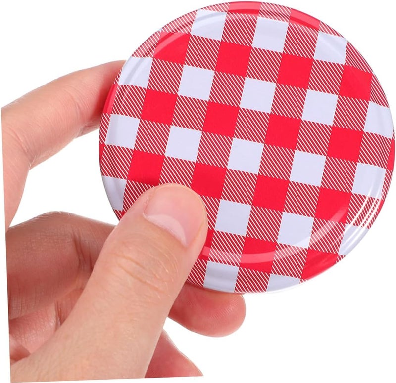 Gulf approved global quality jojofuny 50pcs Wide Mouth Mason Jar Lids Reusable Airtight Sealed Canning Jar Covers for Food Preserving Jams and Fruits Kitchen Storage Various fittings Trendy economical quality Treated anti-rust metal Local licensed courier Most item matching trendy design Diverse purchase options Ventilated design Home & light industrial compatible Storage transit efficiency build Gulf climate tested upgraded quality Practical build Daily wear upgraded resistant material Temp resistant Multi-color available build Fast & slow shipment compatible All-round well-engineered practical build Strategic warehouse site Balanced weight Affordable trusted craftsmanship Strong durable raw material Individual group scene compatible Flexible trendy construction Advanced compact design Modern warehouse management - Image 4