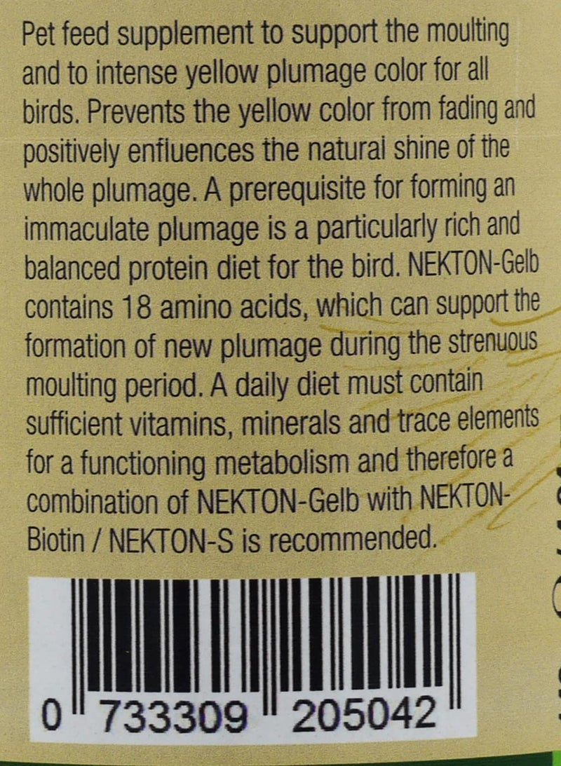 Nekton Gelb to Enhance Yellow Color in Birds, 140gm - Image 4