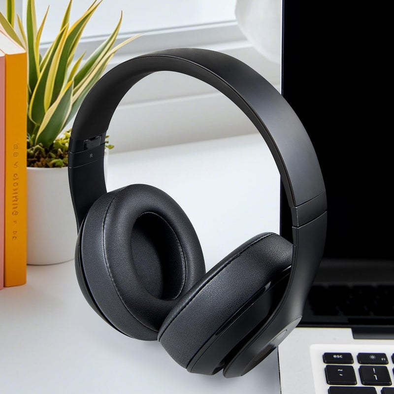 SOPROM Rubber Headband Replacement Cover for Beats Studio 2 & Studio 3 Wired &Wireless Headphones, Plastic Headstrap Pad Repair Parts Accessories (Studio3-Matte Black) - Image 5