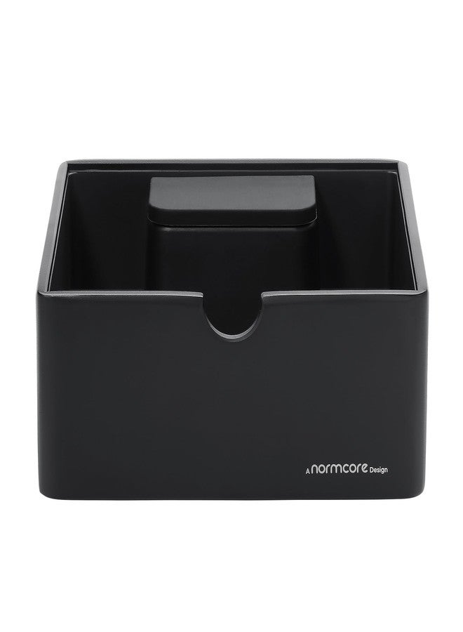 Normcore Compact Espresso Knock Box, Metal Coffee Knock Box, Heavy-Duty Knockbox, Anodized Aluminum, Espresso Accessories for Coffee Grounds, Black - Image 4