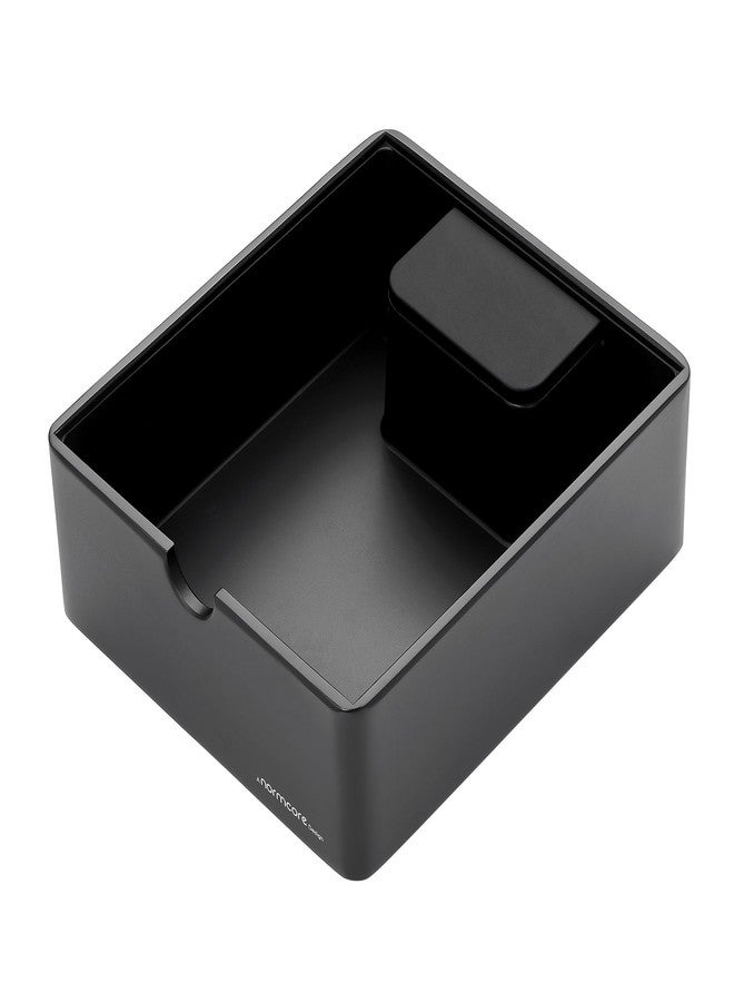 Normcore Compact Espresso Knock Box, Metal Coffee Knock Box, Heavy-Duty Knockbox, Anodized Aluminum, Espresso Accessories for Coffee Grounds, Black - Image 1
