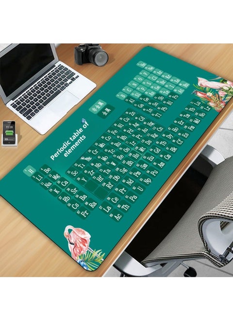 Mouse Pad A Generation Of Personalized Large Shortcut Keys Office Cute Advertising Small Oversized Game Pad-Color:60*30*0.3cm-Pattern:Element Periodic Table