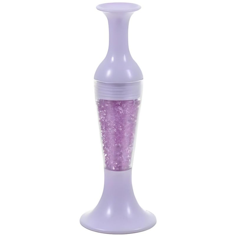 Zenarao Purple 5D Diamond Painting Pen, Flower Pot Shaped Comfort Grip Standable Ergonomic Point Drill Pen for Diamond Painting and Nail Art, Diamond Painting Kits, Nail Art Accessories - Image 1