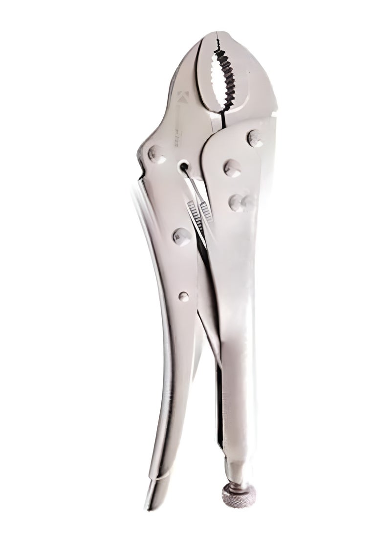 ABBASALI Locking Vise grip Plier Original Curved Jaw Locking Pliers With Wire Cutter 7" Or 10". Use As A Gripping Tool Pipe Or Locking Wrench - Image 1