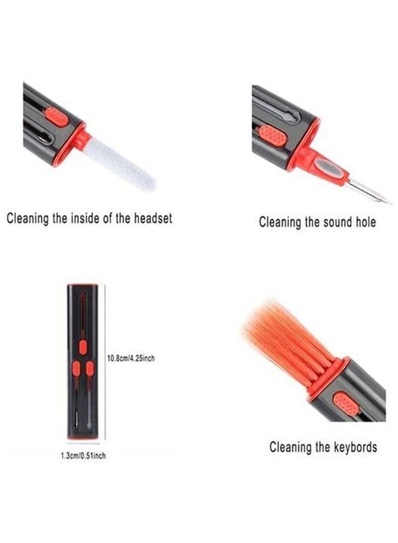 3-in-1 Electronics Cleaner Kit Computer Keyboard Earphone Dust Cleaning Brush Tool For Phone Laptop Camera - Image 3