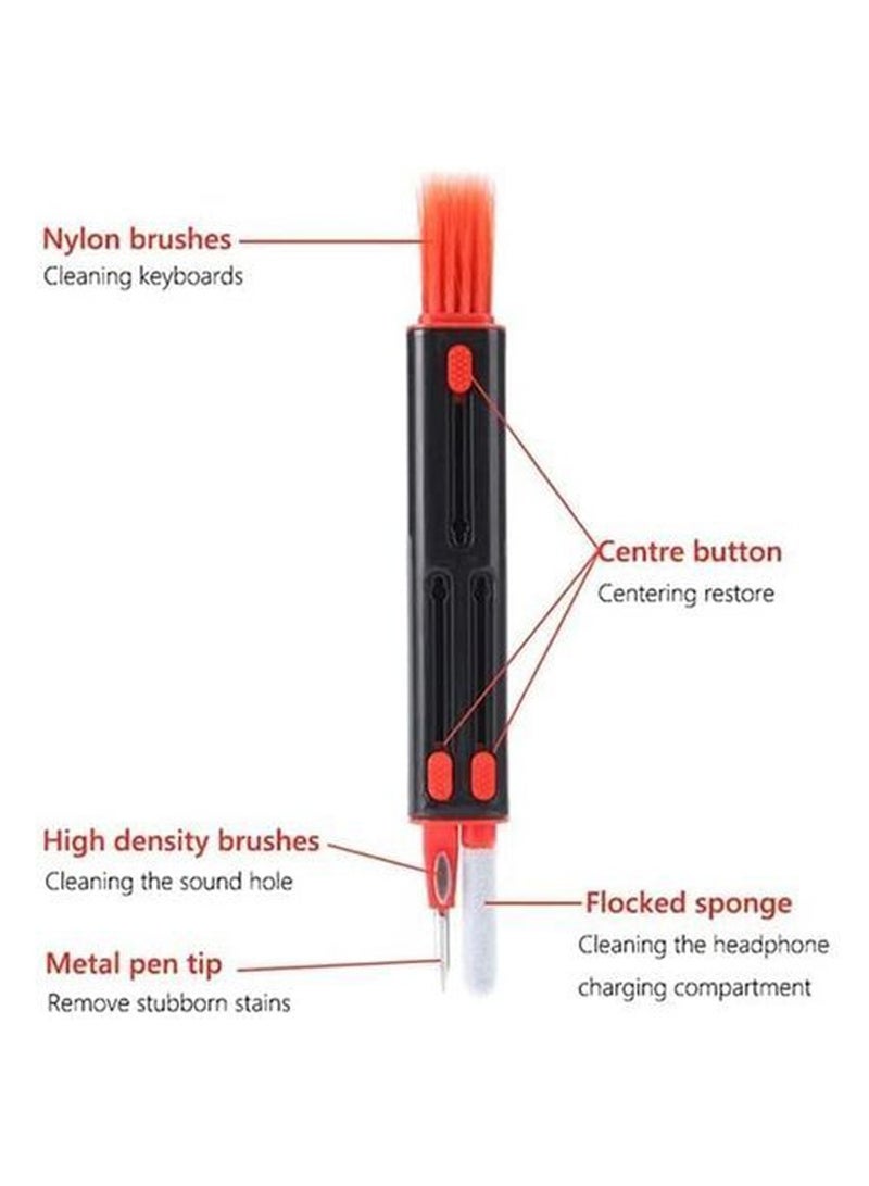 3-in-1 Electronics Cleaner Kit Computer Keyboard Earphone Dust Cleaning Brush Tool For Phone Laptop Camera - Image 4