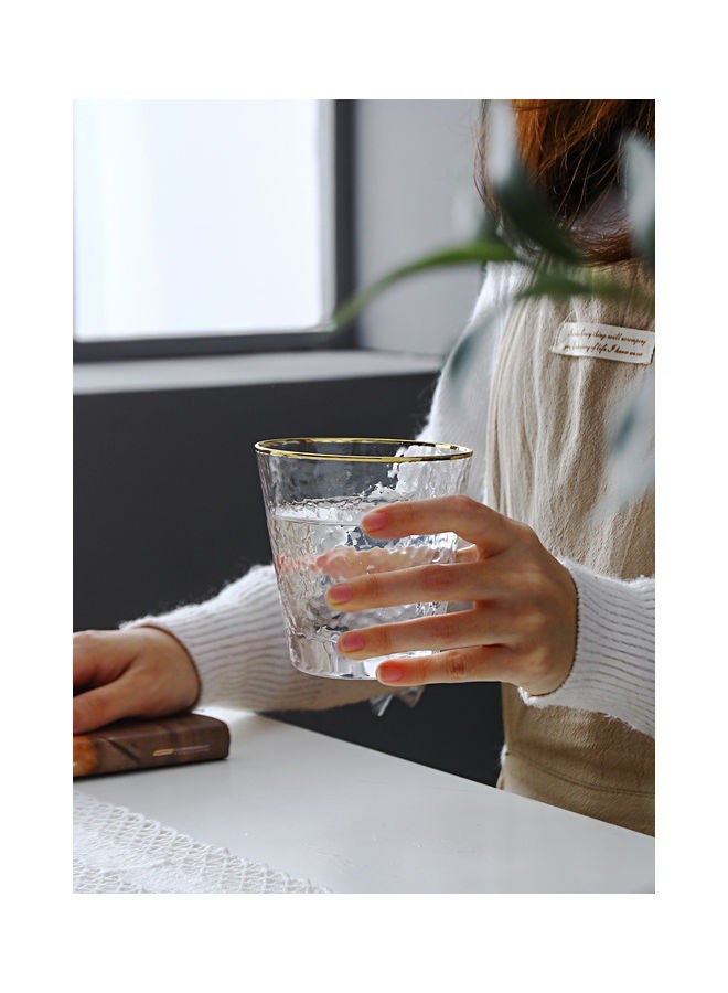 المنزلية كاملة مطرقة زاهية زجاج كوب الماء واضح 9x9.5cm - Image 3