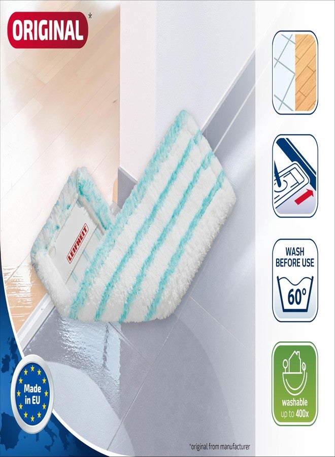Leifheit Profi Micro Duo Floor Wiper Cover, Folded, for all Smooth Floors, Replacement Cover, 55126 - Image 3
