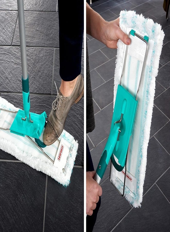 Leifheit Profi Micro Duo Floor Wiper Cover, Folded, for all Smooth Floors, Replacement Cover, 55126 - Image 5