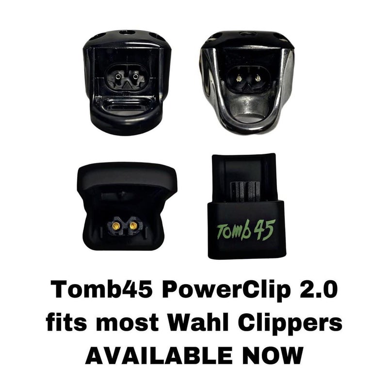 Tomb 45 Wireless charging PowerClip adapter fits WAHL® SENIOR® and any metal body WAHL clipper, adapter only. Use with Tomb45 PoweredMat or Expansion Modules. - Image 3
