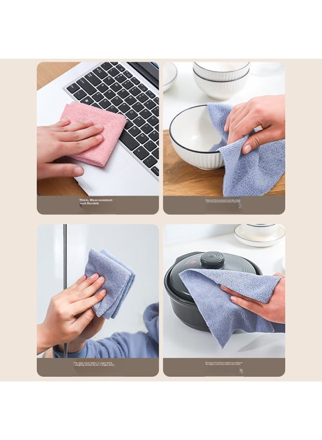 Mengting Disposable Microfiber Cleaning Cloths, 20cm X 20 Sheets, Pull-out Lazy Wipes, Kitchen Dish Towels, Tea Towels - Image 3