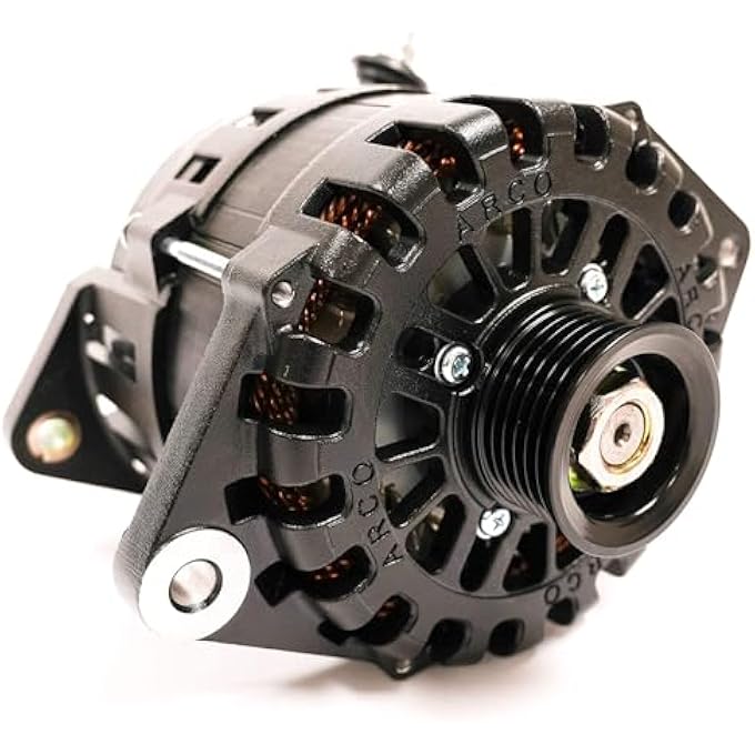 ARCO Marine Zeus High Output Exyernal Alternator A275L J-180 3.15" with Terminal Block - A275L-12-DF315-EX-49K6 - Image 1