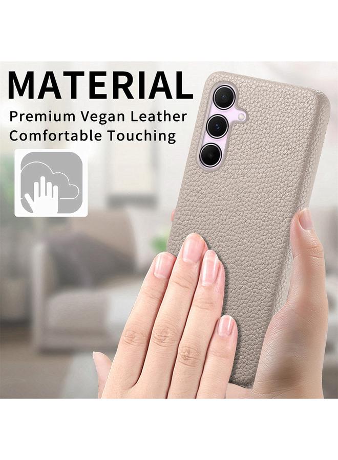 S-TOP Case For Samsung Galaxy A55 5G Litchi Oil Edge Leather Back Phone Case - Image 2