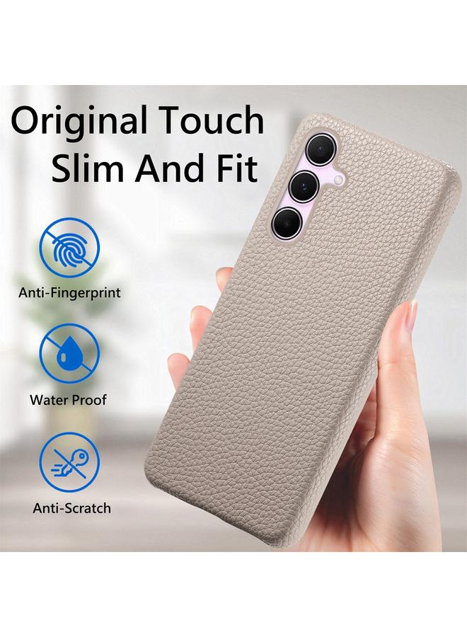 S-TOP Case For Samsung Galaxy A55 5G Litchi Oil Edge Leather Back Phone Case - Image 3