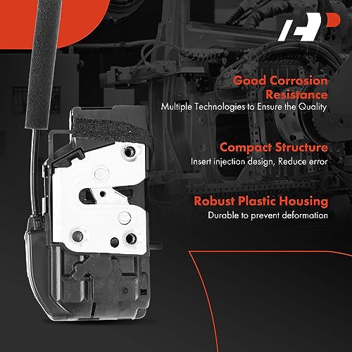 A-Premium Door Lock Latch Actuator Compatible with Nissan TITAN 2004-2014 Crew Cab Pickup, Rear Left Driver Side - Image 3