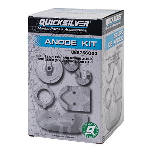 Quicksilver 888756Q03 Aluminum Anode Kit for Alpha One Gen II Drives - Image 3