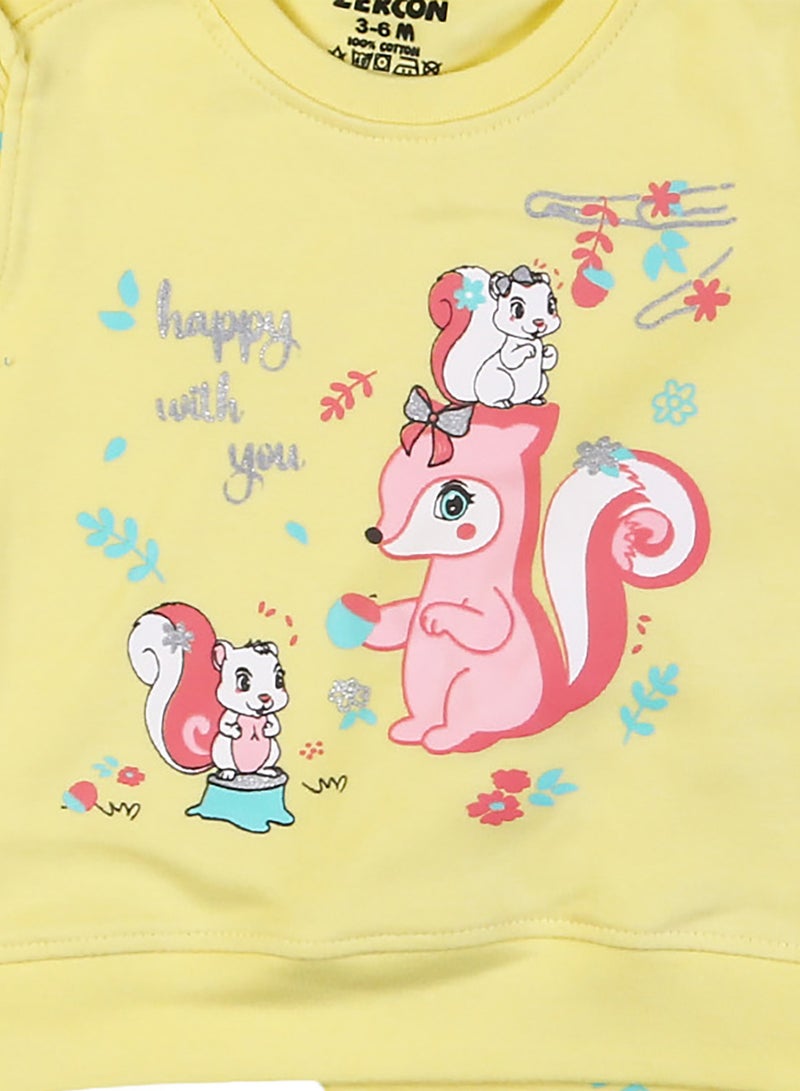 Zercon Autumn Pajama Set for Newborn Babies 1315  0-18m - Image 2