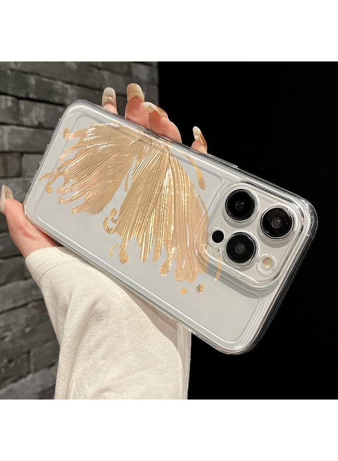 S-TOP Case For iPhone XS / X Butterfly Pattern Transparent TPU Phone Case - Image 2