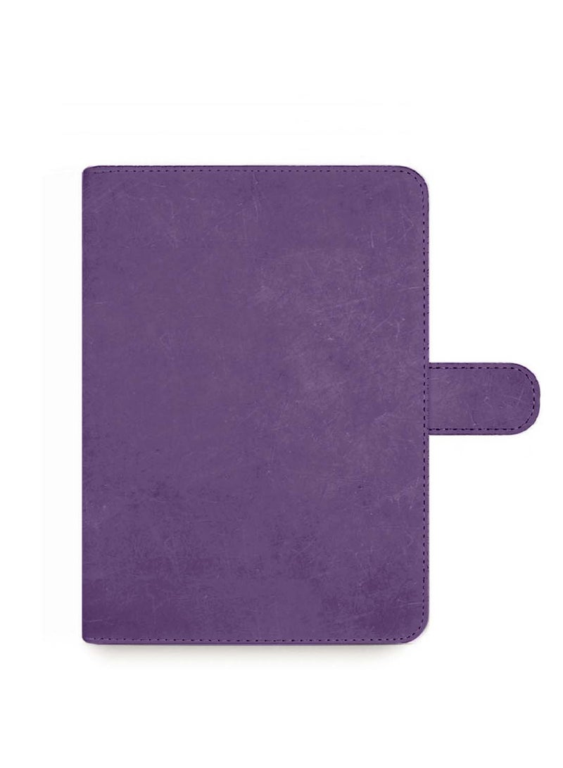 دبليو تيك غطاء Flip Case مغناطيسي بحواف جلدية PU لجهاز Honor Pad V9 11.5 بوصة 2024 (11.5 بوصة) - بنفسجي - Image 5