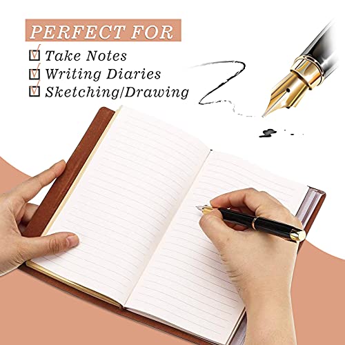 PRSTENLY Grandson Gifts Leather Journal, To My Grandson Gifts 140 Page Journal Notebooks, Graduation Birthday Christmas Gift for Grandsons from Grandma Grandpa - Image 3