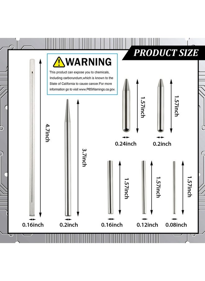 Honoson - 17 Pieces Metal Puzzle Tool Set Tool DIY Metal Model Kits Tools Tab Edge Cylinder Cone Shape Bending Assist Tools for 3D Metal Jigsaw Puzzles Assembly Basic Model Building, Repairing and Fixing - Image 1