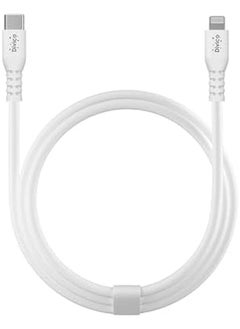 ديفيكو كابل شاحن آيفون ناعم من البولي فينيل كلوريد 1 متر كابل USB C شحن سريع Pd لهاتف آيفون 14 14 برو 14 بلس 14 برو ماكس آيباد برو آيفون 8 13 جميع السلاسل  - Image 2
