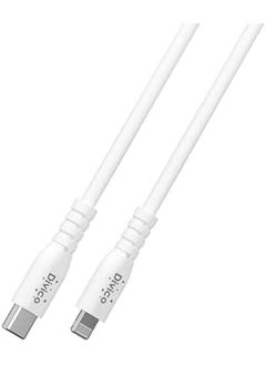 ديفيكو كابل شاحن آيفون ناعم من البولي فينيل كلوريد 1 متر كابل USB C شحن سريع Pd لهاتف آيفون 14 14 برو 14 بلس 14 برو ماكس آيباد برو آيفون 8 13 جميع السلاسل  - Image 4