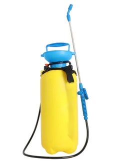 Generic Portable Pressurized Water Sprinkler Can for Gardening & Sanitizer Spraying, Manual Hand Pressure Sprayer for Agriculture, Car Cleaning - Yellow  - Image 4