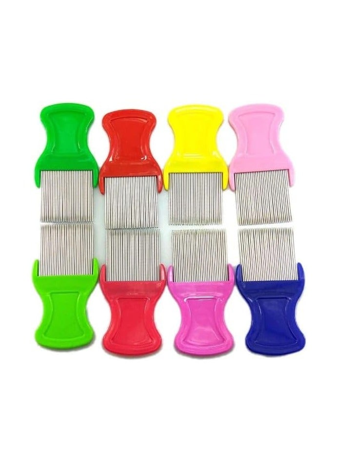 STAR BEJA Terminator Anti Lice Comb, Detachable, Stainless Steel Teeth Multicolor 3 Pcs Small Size - Image 2