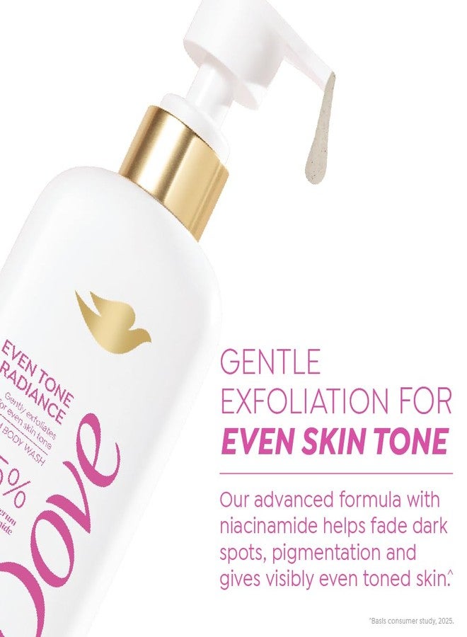 Dove Even Tone Radiance Serum Body Wash|5% Radiance Serum with Niacinamide| Gently exfoliates for even skin tone | Paraben & SLS free | 300 ml - Image 4
