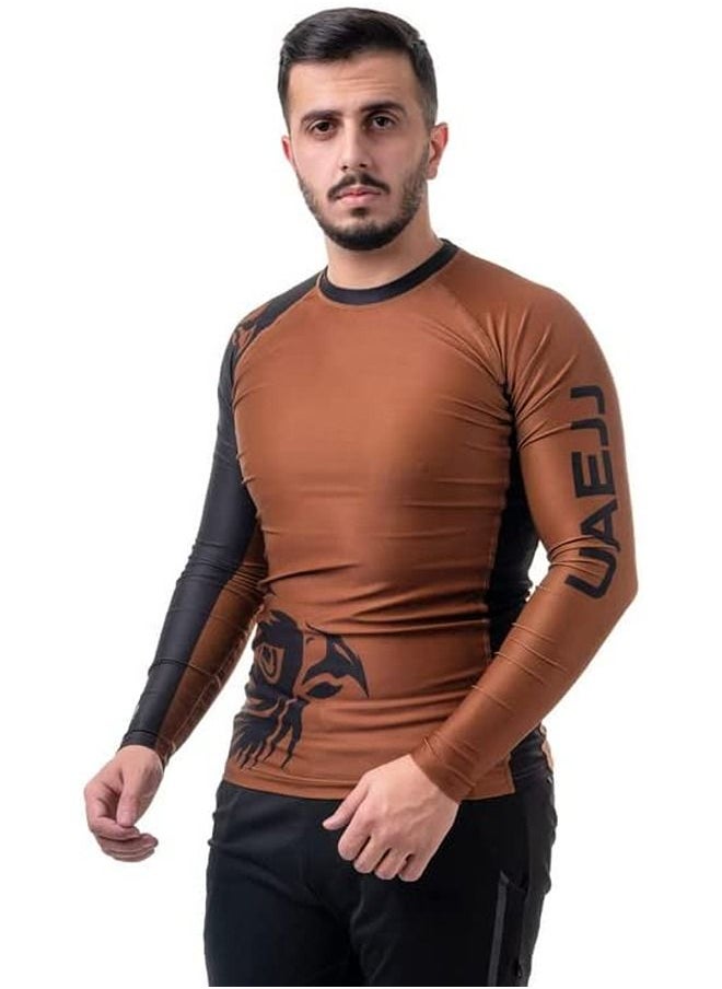 Jiu Jitsu Long Sleeve Rash Guard For Adults